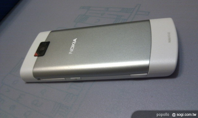 X3-02白色開箱文