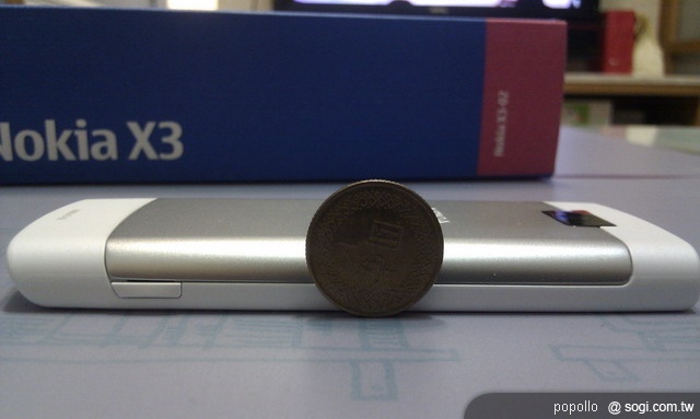 X3-02白色開箱文