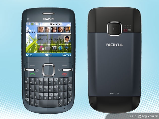 NOKIA C3-00 上市 平價入門六千有找 NOKIA C3-00 上市 平價入門六千有找