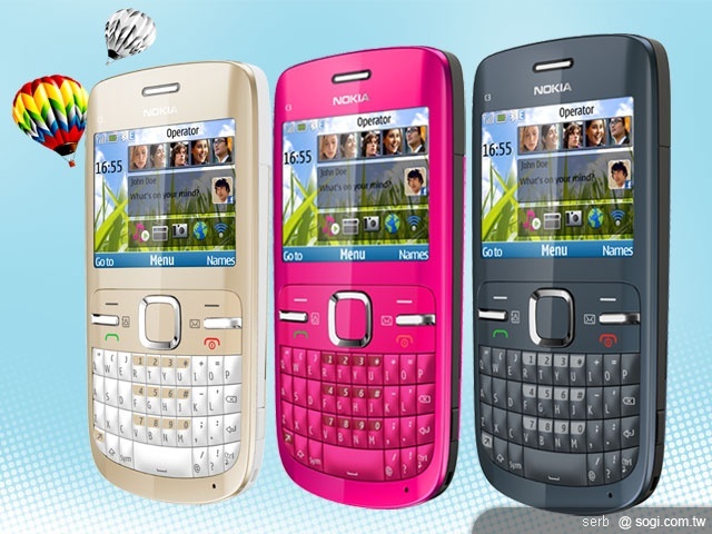 NOKIA C3-00 上市 平價入門六千有找 NOKIA C3-00 上市 平價入門六千有找