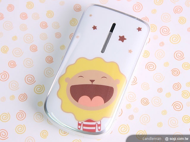 超口愛長舌機！OKWAP A310 奶油獅