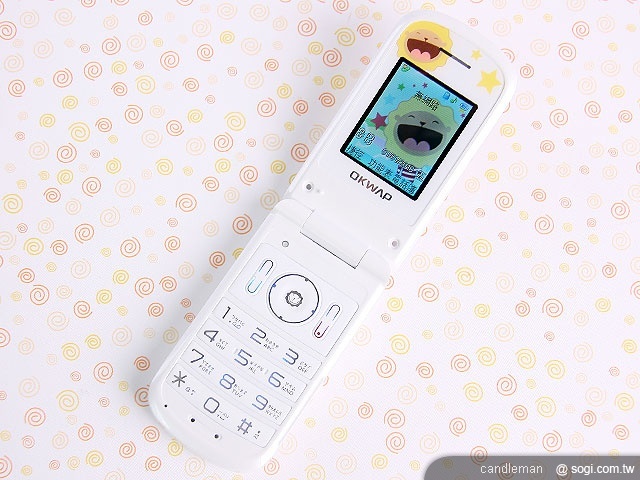 超口愛長舌機！OKWAP A310 奶油獅