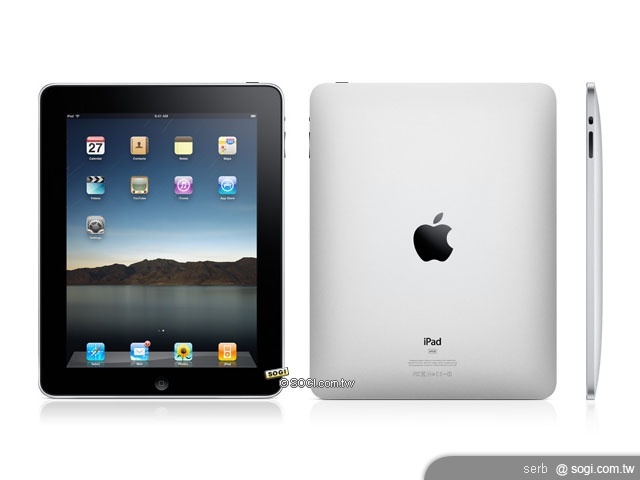 Apple iPad 上市 電信三雄搶賣 Apple iPad 上市 電信三雄搶賣