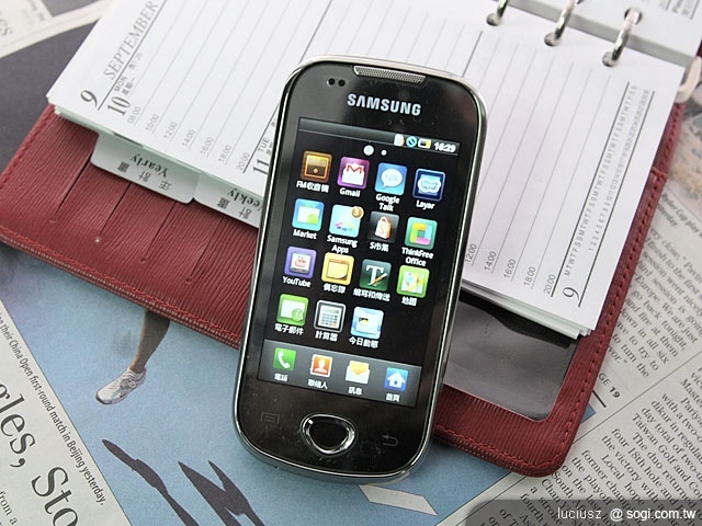 步入銀河的開始 SAMSUNG Galaxy 580 步入銀河的開始 SAMSUNG Galaxy 580