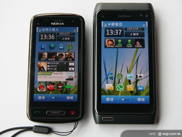 NOKIA C6-01、C5-03 酷潮上市