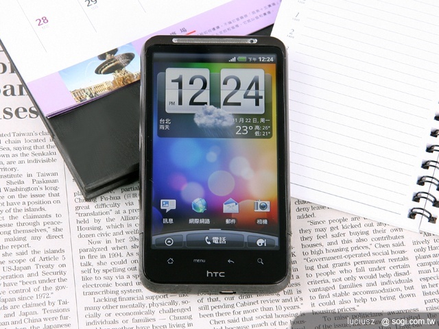 Android 新生旗艦機 - HTC Desire HD