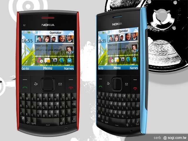 平價機款 NOKIA C2-01&X2-01登場 平價機款 NOKIA C2-01&X2-01登場