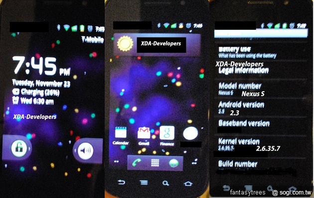 傳Nexus S將搭載Android 2.3 傳Nexus S將搭載Android 2.3