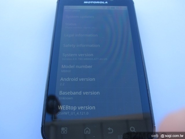 MOTO Olympus 雙核機 最快12月推出! MOTO Olympus 雙核機 最快12月推出!