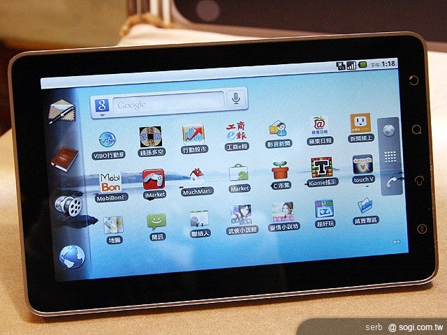 威寶推VPad及多款Android 2.2新機 威寶推VPad及多款Android 2.2新機