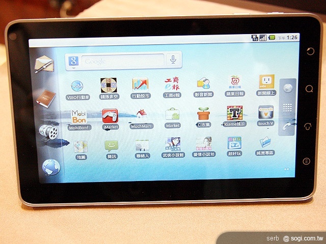 威寶推VPad及多款Android 2.2新機 威寶推VPad及多款Android 2.2新機