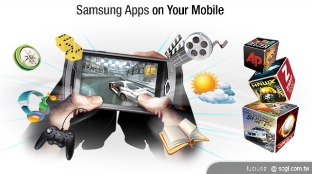 三星也有軟體市集 - Samsung Apps