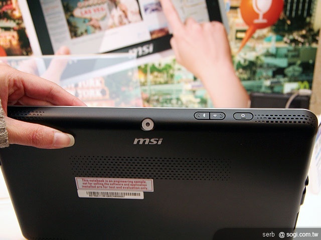 MSI 推平板 WindPad 100W 明年開賣 MSI 推平板 WindPad 100W 明年開賣