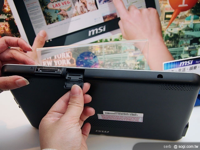 MSI 推平板 WindPad 100W 明年開賣 MSI 推平板 WindPad 100W 明年開賣