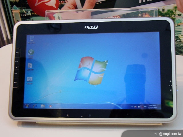 MSI 推平板 WindPad 100W 明年開賣 MSI 推平板 WindPad 100W 明年開賣