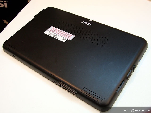 MSI 推平板 WindPad 100W 明年開賣 MSI 推平板 WindPad 100W 明年開賣