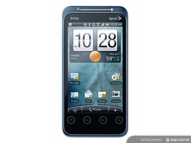 HTC EVO Shift 4G發表 1萬7有找? HTC EVO Shift 4G發表 1萬7有找?