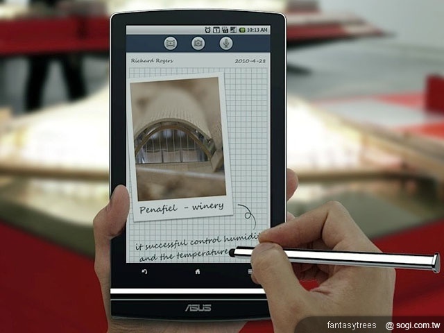 華碩推Android 3.0雙核平板EeePad 華碩推Android 3.0雙核平板EeePad