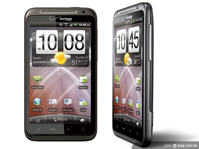 4.3 吋新機 HTC ThunderBolt 登場 4.3 吋新機 HTC ThunderBolt 登場