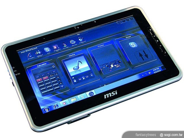 微星推WindPad 100W與100A平板搶市【CES 2011】 微星推WindPad 100W與100A平板搶市【CES 2011】