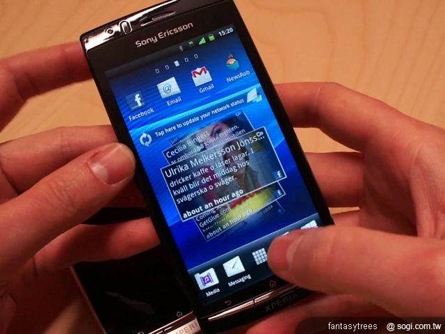 燒燙燙的SE XPERIA Arc實機動手玩! 燒燙燙的SE XPERIA Arc實機動手玩!