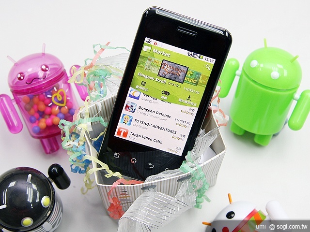 適合獻給女孩們的 LG Optimus Chic E720