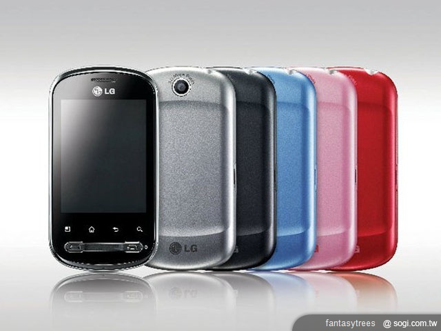 Android智慧機LG Me P350 彩漾登場 Android智慧機LG Me P350 彩漾登場