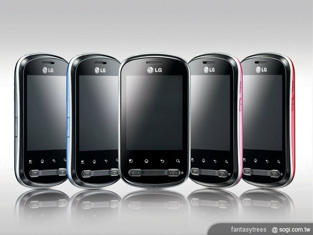 Android智慧機LG Me P350 彩漾登場 Android智慧機LG Me P350 彩漾登場