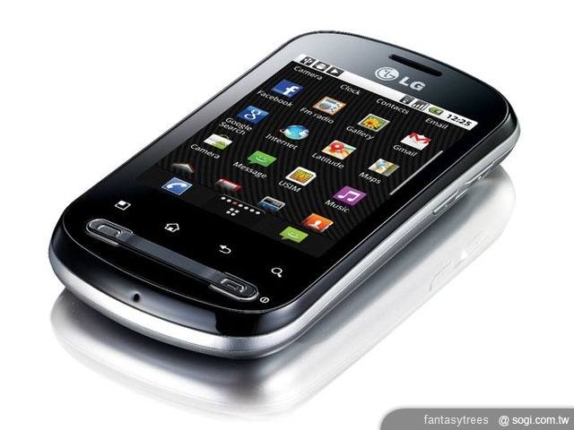 Android智慧機LG Me P350 彩漾登場 Android智慧機LG Me P350 彩漾登場