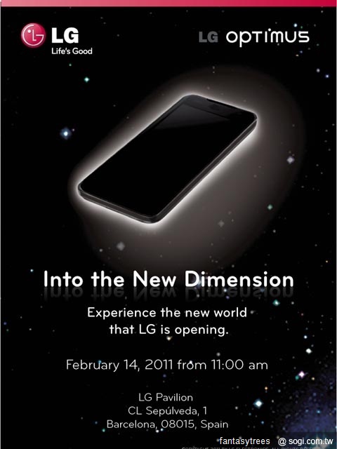 不只雙核,Optimus還有3D裸視手機! 不只雙核,Optimus還有3D裸視手機!