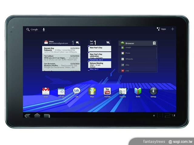 3D雙核平板Optimus Pad登場【MWC 2011】 3D雙核平板Optimus Pad登場【MWC 2011】