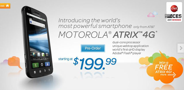 MOTO反攻 強推Atrix 4G、Droid Pro MOTO反攻 強推Atrix 4G、Droid Pro