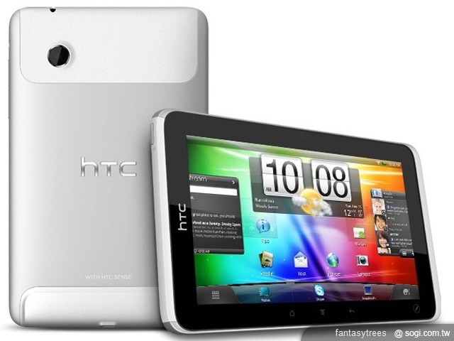 HTC Flyer平板 搭1.5GHz處理器7吋現身 HTC Flyer平板 搭1.5GHz處理器7吋現身