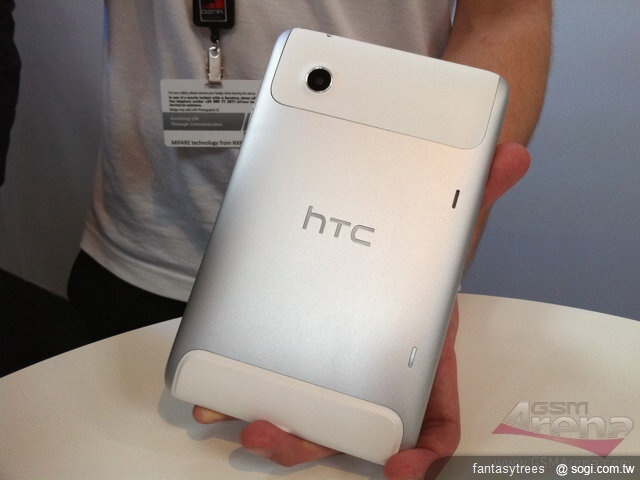 HTC Flyer平板 搭1.5GHz處理器7吋現身 HTC Flyer平板 搭1.5GHz處理器7吋現身