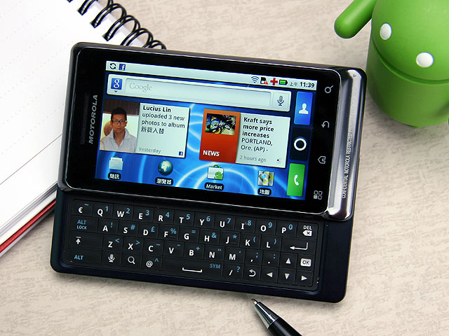 MOTO MILESTONE 2 經典鍵盤智慧機 MOTO MILESTONE 2 經典鍵盤智慧機