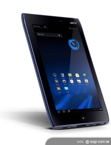 宏碁推平板 Iconia Tab A100、A500【MWC 2011】 宏碁推平板 Iconia Tab A100、A500【MWC 2011】