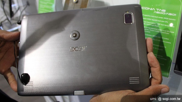 宏碁推平板 Iconia Tab A100、A500【MWC 2011】 宏碁推平板 Iconia Tab A100、A500【MWC 2011】