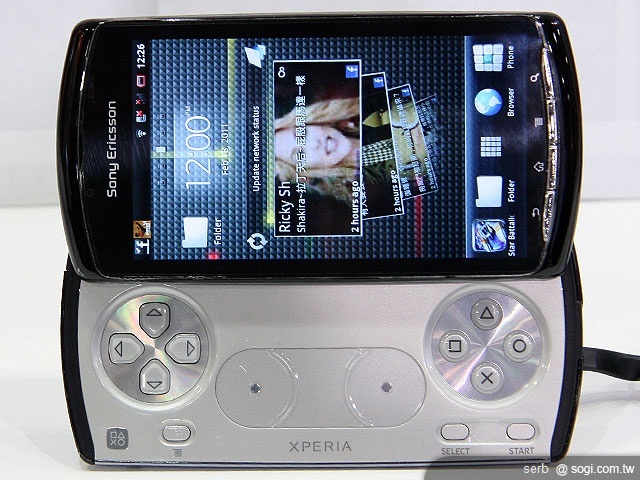 SE XPERIA Play 智慧遊戲機 在台首曝光 SE XPERIA Play 智慧遊戲機 在台首曝光