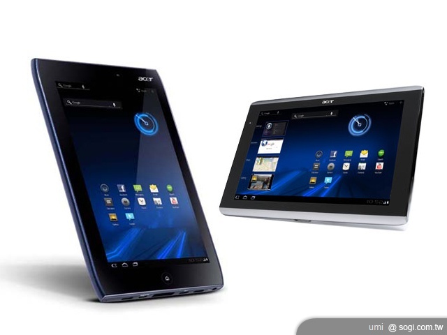 宏碁推平板 Iconia Tab A100、A500【MWC 2011】 宏碁推平板 Iconia Tab A100、A500【MWC 2011】