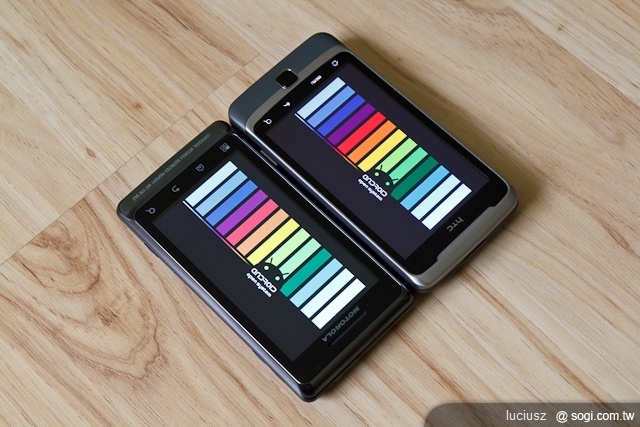 鍵盤機對決!MILESTONE 2戰Desire Z 鍵盤機對決!MILESTONE 2戰Desire Z