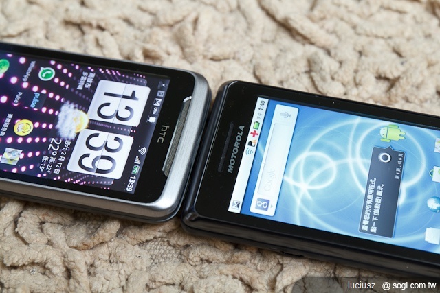 鍵盤機對決!MILESTONE 2戰Desire Z 鍵盤機對決!MILESTONE 2戰Desire Z