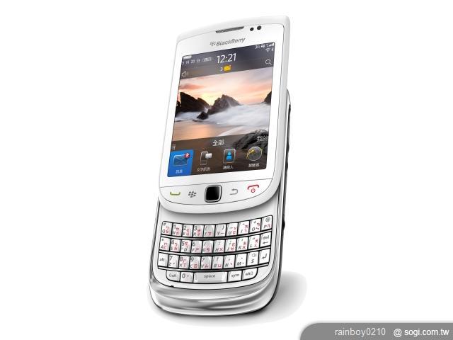 白色BlackBerry Torch登台 台哥大首賣 白色BlackBerry Torch登台 台哥大首賣