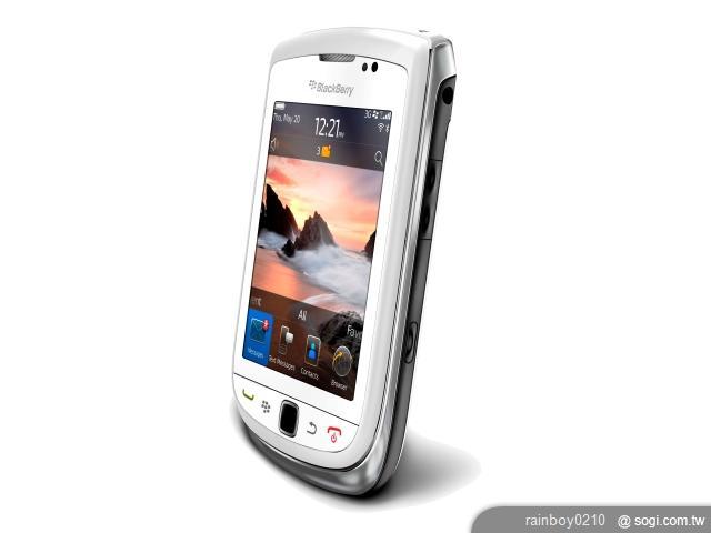 白色BlackBerry Torch登台 台哥大首賣 白色BlackBerry Torch登台 台哥大首賣