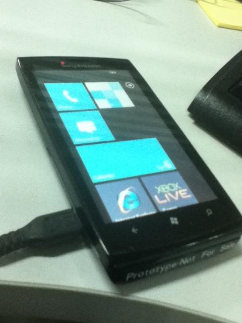 SE WP7手機碟照現身！