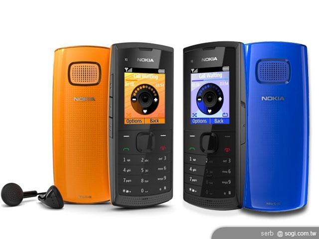 NOKIA 發表 X1-00 入門音樂機! NOKIA 發表 X1-00 入門音樂機!