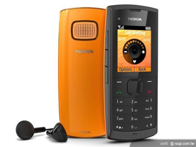 NOKIA 發表 X1-00 入門音樂機! NOKIA 發表 X1-00 入門音樂機!