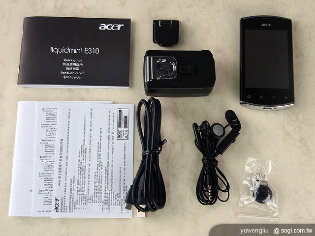 Acer Liquid Mini 好厲害好迷你 Acer Liquid Mini 好厲害好迷你