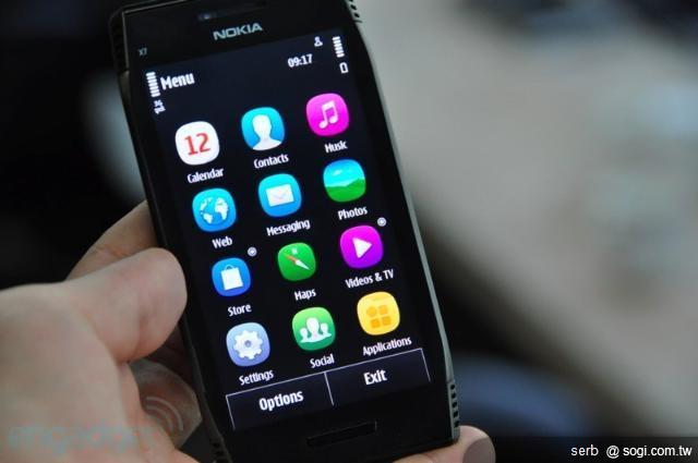 NOKIA發表X7、E6 搭全新Symbian Anna NOKIA發表X7、E6 搭全新Symbian Anna