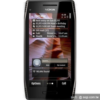 NOKIA發表X7、E6 搭全新Symbian Anna NOKIA發表X7、E6 搭全新Symbian Anna