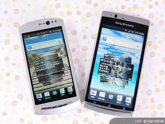 SE XPERA Arc & Neo 同門比拚 SE XPERA Arc & Neo 同門比拚